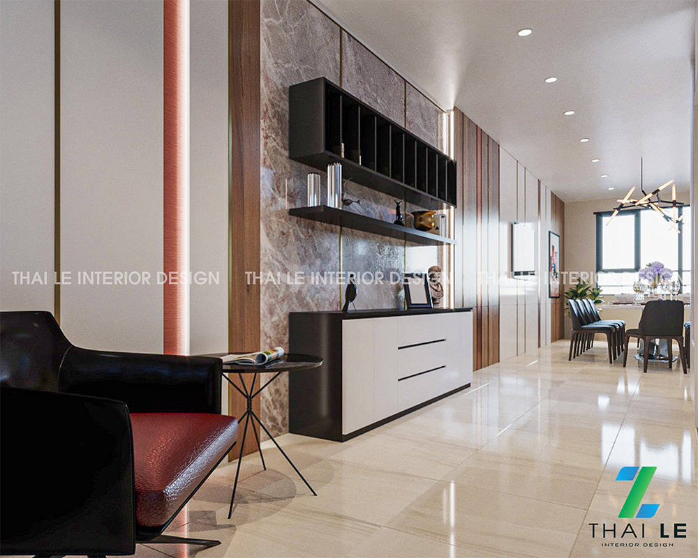 Thiết kế nội thất nhà phố Melosa Khang Điền Q9